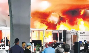 BM İklim Zirvesi’ne yangın tahliyesi