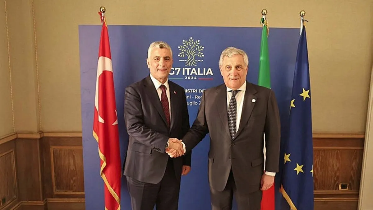 İtalya Dışişleri Bakanı Tajani: Türkiye, Akdeniz'de stratejik bir ortaktır
