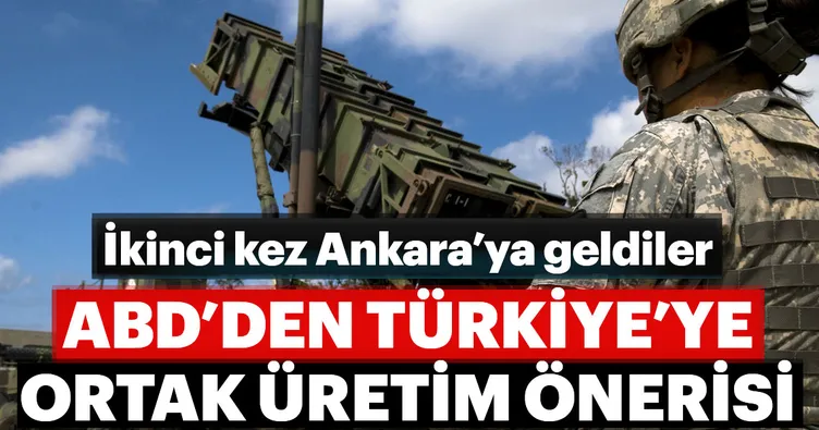 Türkiye, ortak üretim önerdi