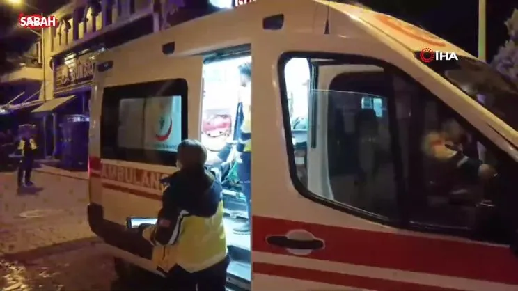Bartın'da şişeli, bıçaklı