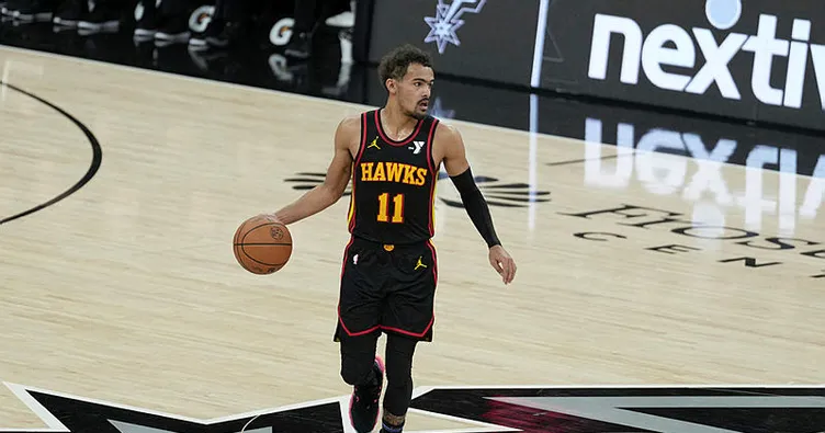 NBA’de Trae Young alev aldı! tam 45 sayı...