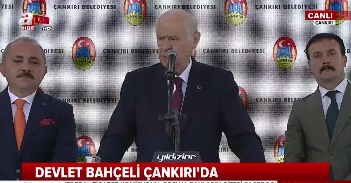 Mhp Lideri Devlet Bahceli Cankiri Da Videosunu Izle Sabah Tv