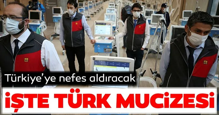 Yerli ve milli solunum cihazı Türkiye’ye en büyük nefes aldıracak