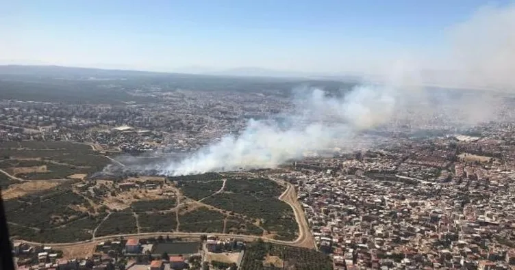 İzmir Seferihisar’da orman yangını!