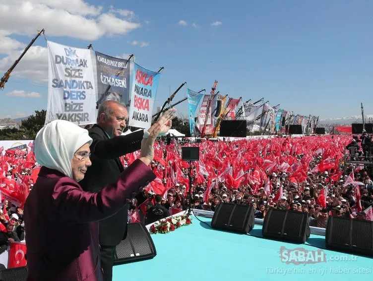 Başkan Erdoğan resmi rakamı açıkladı! Cumhur İttifakı Ankara mitinginde coşkulu kalabalık!