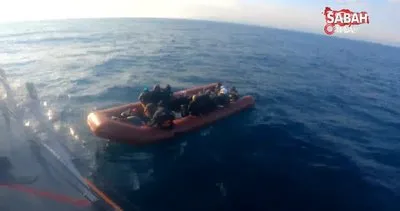 8 bin göçmeni ölüme terk ettiler! Türk Sahil Güvenliği böyle kurtardı | Video
