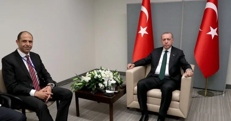 Cumhurbaşkanı Erdoğan ABD’de KKTC’li bakanı kabul etti