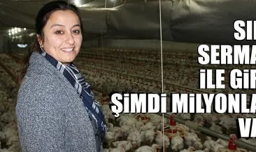 Tavuk çiftliğinden milyonlar kazanıyor