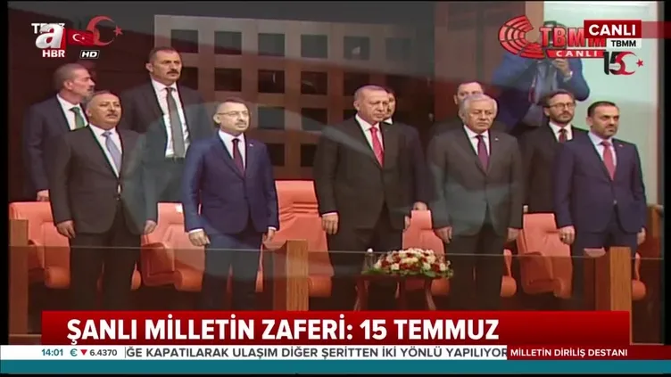 Cumhurbaşkanı Erdoğan, TBMM'de
