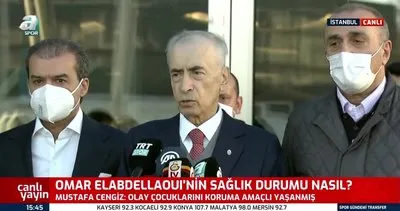 SON DAKİKA! Galatasaray Başkanı Cengiz’den canlı yayında flaş Omar Elabdellaoui açıklaması Çocuklarını korumak... | video