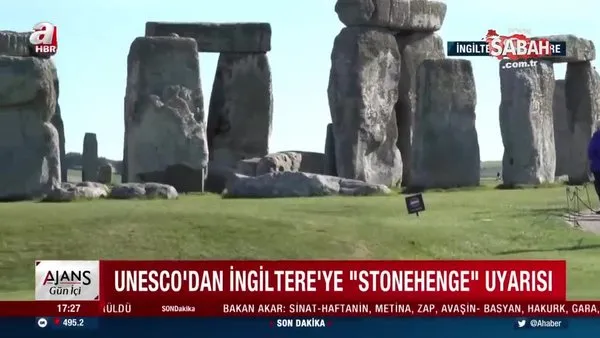 UNESCO'dan İngiltere'ye uyarı! Dünyaca ünlü Stonehenge Anıtı tehlikede mi? | Video