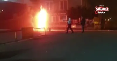 Ümraniye’de birbirine yakın noktalarda peş peşe otobüs yangını | Video