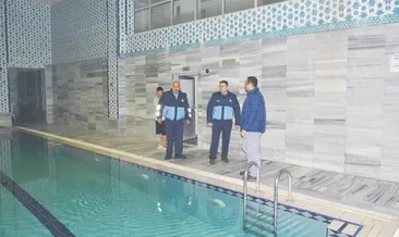 Kızılcahamam kaplıcaları denetlendi