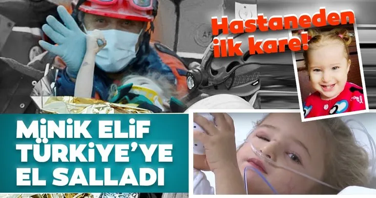 Son dakika haberler: 65 saat sonra enkazdan çıkarılan Elif bebeğin sağlık durumu nasıl? İşte 3 yaşındaki Elif Perinçek'in hastaneden ilk görüntüsü...