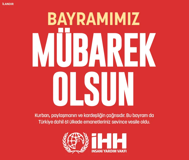 İHH BAYRAM TEBRİK // 28 MAYIS