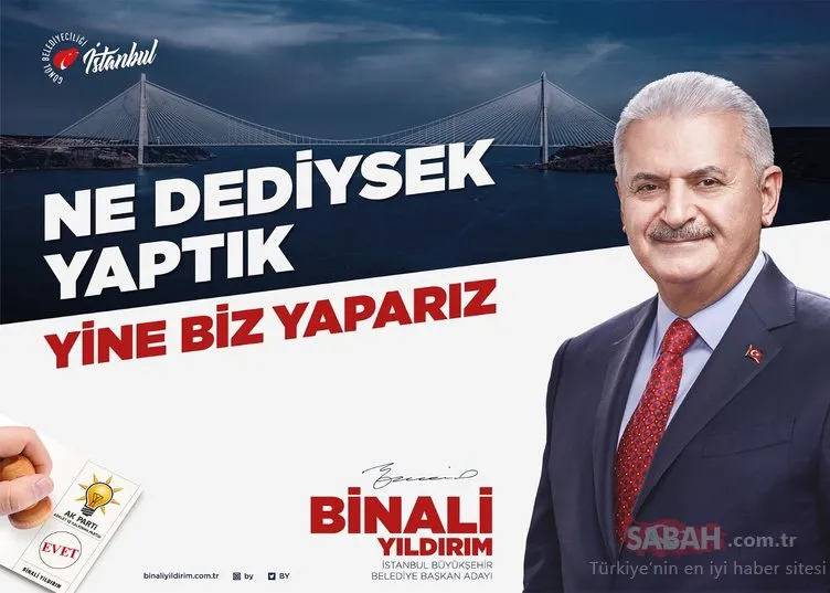 AK Parti’den yeni slogan… Ne dediysek yaptık, yine biz yaparız