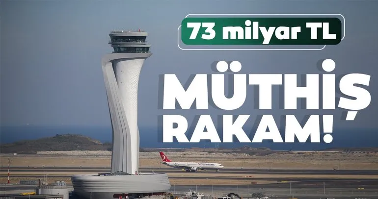 İstanbul Havalimanı 73 milyar lira katkı sağlayacak!