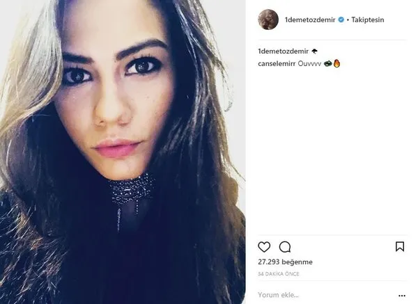 Ünlü isimlerin Instagram paylaşımları (03.03.2018)