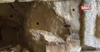 Roma dönemine ait tiyatro kalıntısında kaçak define kazısı: 6 gözaltı | Video