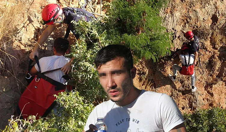 SON DAKİKA… Antalya falezlerde panik anları! Çığlıklarını duyan oraya koştu: Aşağıda terbiyesiz bir adam vardı!