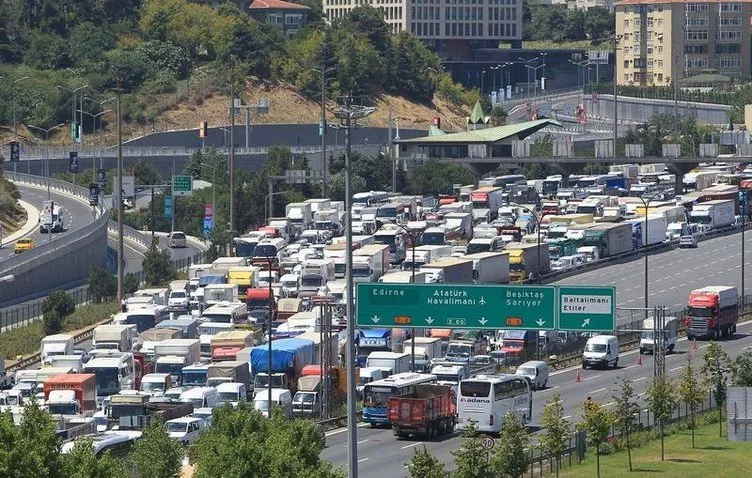 İstanbul’da trafik çilesi