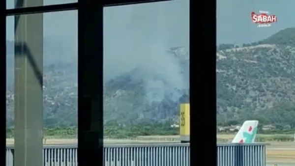 Son dakika! Dalaman’da yeni yangın! Havalimanına yakın noktada dumanlar yükseliyor | Video