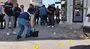 Adliyeden çıkarılan zanlılara silahlı saldırı: 2 yaralı | Video