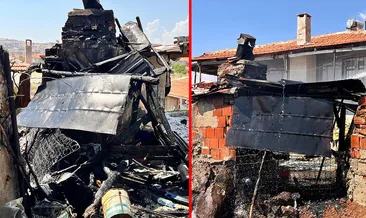 Manisa’da korkutan yangın! Fırın alevlere teslim oldu #manisa