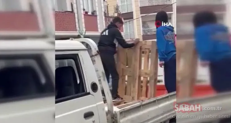 Esenyurt’ta şaşkına çeviren görüntüler: Genç kız hırsızlara sokak ortasında engel oldu