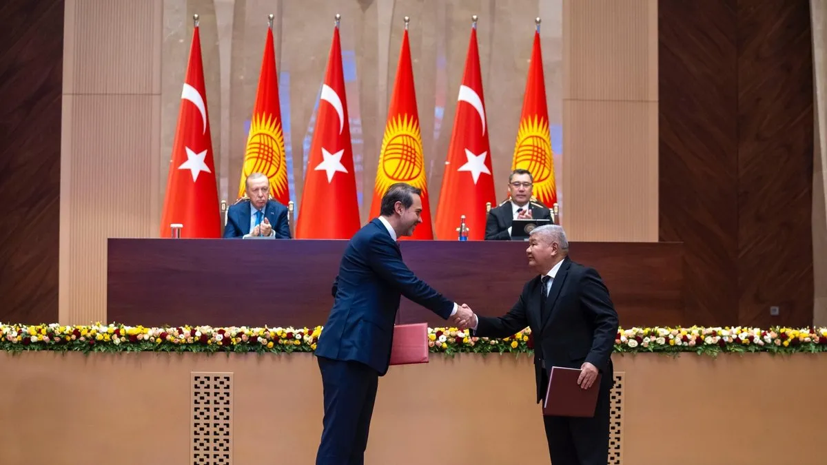 Kırgızistan ile enerji alanında mutabakat zaptı imzalandı