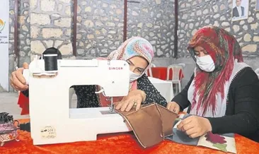 Arslanköylü kadınlar meslek öğreniyor