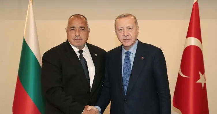 Başkan Erdoğan, Bulgaristan Başbakanı Borisov ile görüştü