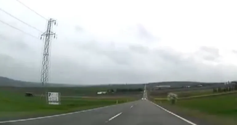 Silivri-Çerkezköy yolunda tehlikeli sollama kamerada