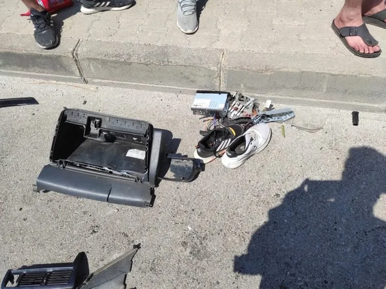 Fethiye’de korkunç kaza: 4 araç birbirine girdi!