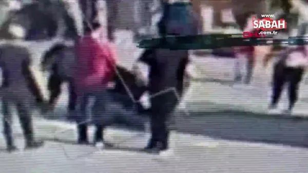 Polise kafa atan tacizci böyle yakalandı | Video