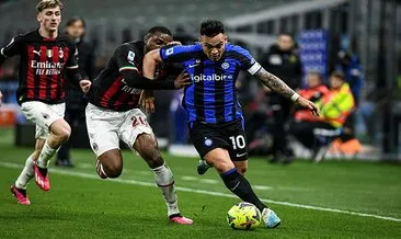 Inter, derbide Milan’ı tek golle yıktı