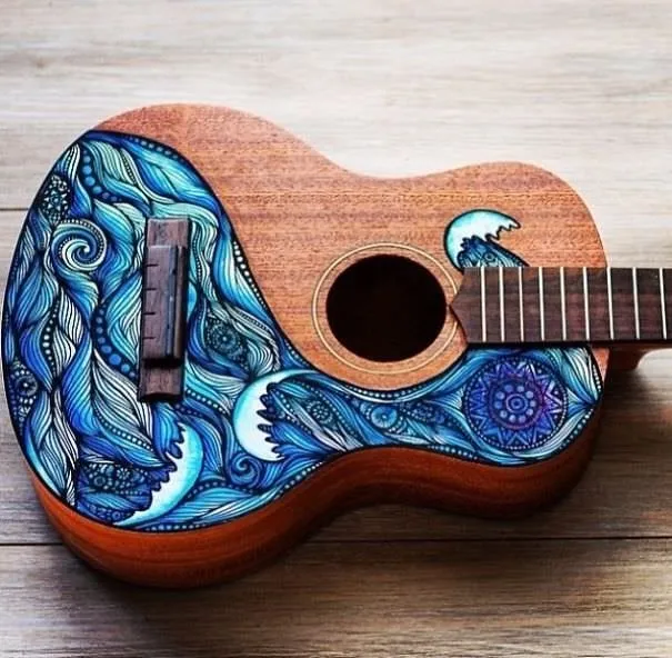Gitara işlenen sanat