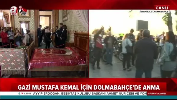 Vatandaşlar Atatürk'ü anmak için Domabahçe'ye akın ediyor!