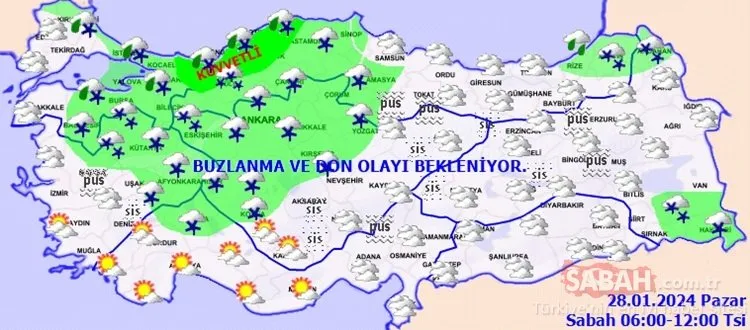 HAVA DURUMU RAPORU | Meteoroloji ile il il ve Ankara, İzmir, İstanbul 27-28 Ocak hava nasıl olacak, kar var mı, son durum ne?