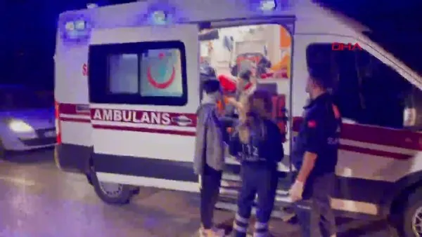 Kırıkkale'de iki otomobil çarpıştı: 1'i ağır, 8 yaralı