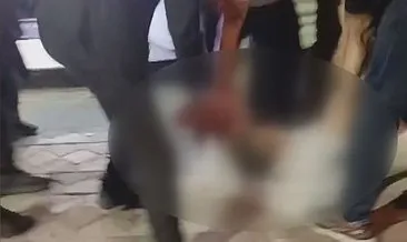 Sultangazi'de dehşet anları! Düğün salonundaki bıçaklı kavga kanlı bitti #istanbul