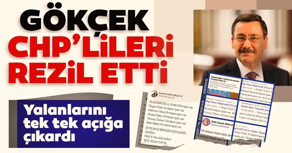 gokcek chp lileri rezil etti son