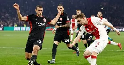 MAÇ SAATİ! Eintracht Frankfurt - Ajax maçı ne zaman, saat kaçta, hangi kanalda? İşte rövanşta muhtemel 11’ler