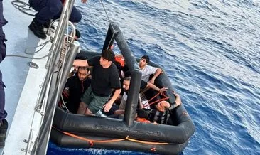 Muğla'da 44 düzensiz göçmen kurtarıldı #mugla