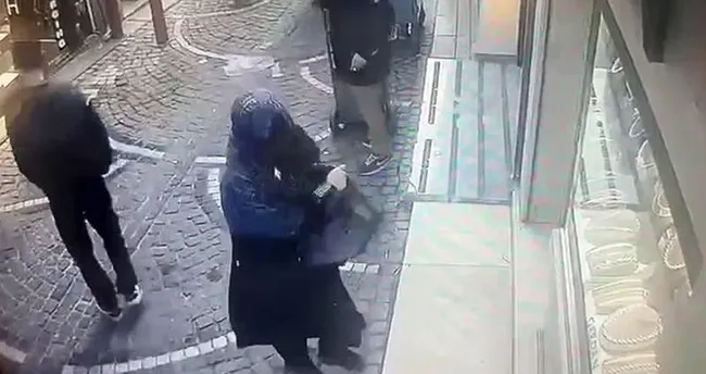 Kadın kılığında milyonluk hırsızlık