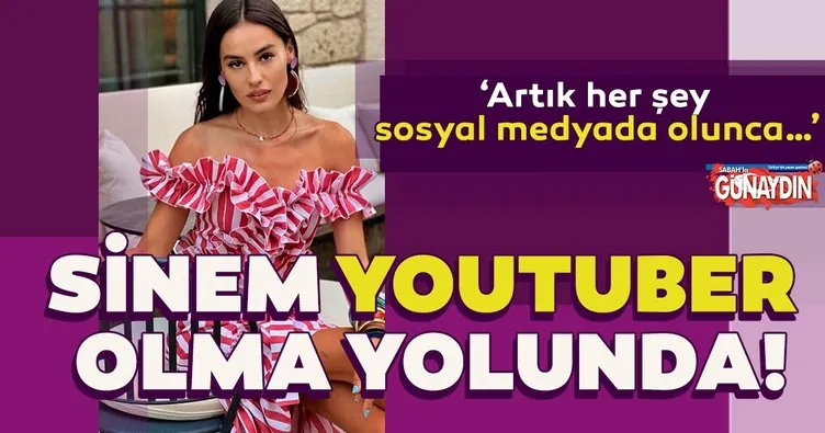 Türkiye güzeli Sinem Sülün Youtube programı başlıyor! ‘Sosyal medya ile ilerlemek istiyorum’