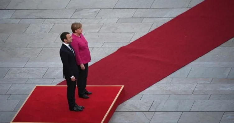 Merkel ve Macron görüştü