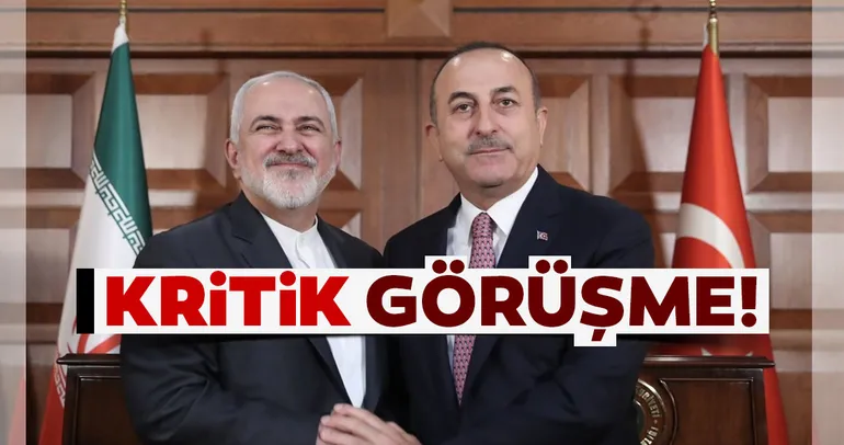 Dışişleri Bakanı Çavuşoğlu, İranlı mevkidaşı Zarif ile görüştü