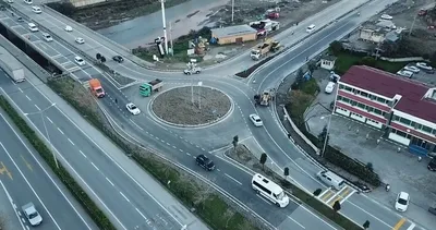 Giresun’da ilk modern dönel kavşak ulaşıma açıldı #giresun