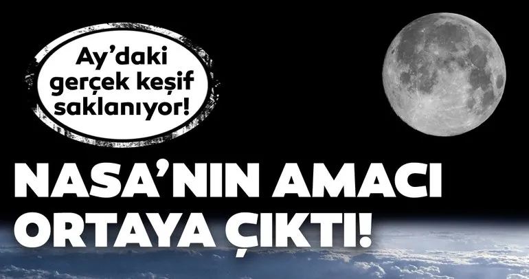 Ay’daki gerçek keşif açığa çıkıyor! NASA’nın Ay’a gitme sebebi ortaya çıktı! O karanlık nokta tüyler ürpertti